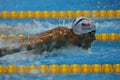 Olympic champion Michael Phelps of United States swimming the Men's 200m butterfly at Rio 2016 Olympic Games Royalty Free Stock Photo